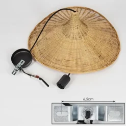 Luminaires Scandinaves-hofstein Suspension Jarret Écru, 1 lumière