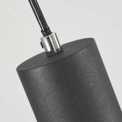 Luminaires Scandinaves-hofstein Suspension Javel Couleur bois, Écru, 6 lumières