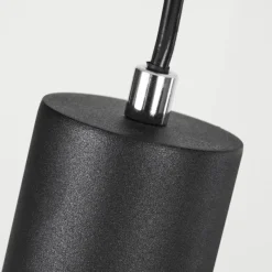 Luminaires Scandinaves-hofstein Suspension Javel Noir, 4 lumières