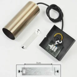 hofstein Suspension Javel Noir, 1 lumière