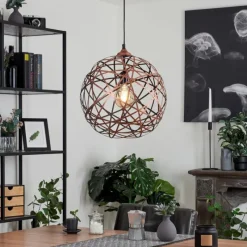 Lampes À Boules-hofstein Suspension Kefikon Cuivre, 1 lumière