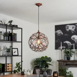 Lampes À Boules-hofstein Suspension Kefikon Cuivre, 1 lumière