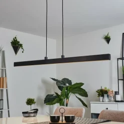 hofstein Suspension Kopila LED Noir, 1 lumière