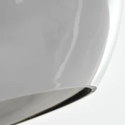 Suspension Verre Fumé-hofstein Suspension Lissy Noir, 3 lumières