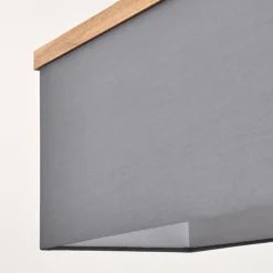 Lampes En Tissu-hofstein Suspension Lure Noir, 4 lumières