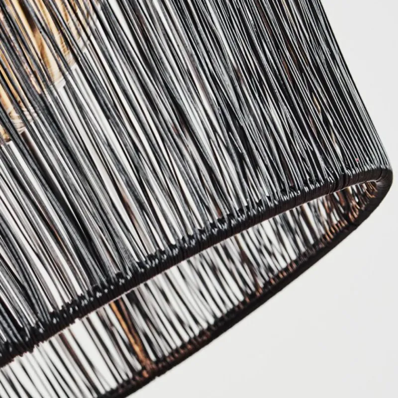 Lampes Dorées-hofstein Suspension Madancos Noir, 1 lumière