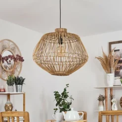 Luminaires Scandinaves-hofstein Suspension Mani Écru, 1 lumière