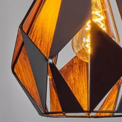 Luminaires Orientaux-hofstein Suspension Marang Noir, 1 lumière