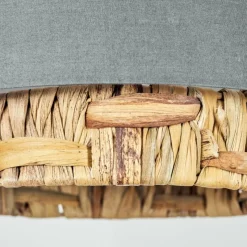 Lampes En Tissu-hofstein Suspension Marieux Noir, 3 lumières