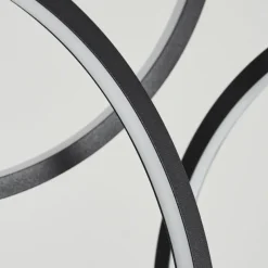 hofstein Suspension Nevogilde LED Noir, 1 lumière* Éclairage Led