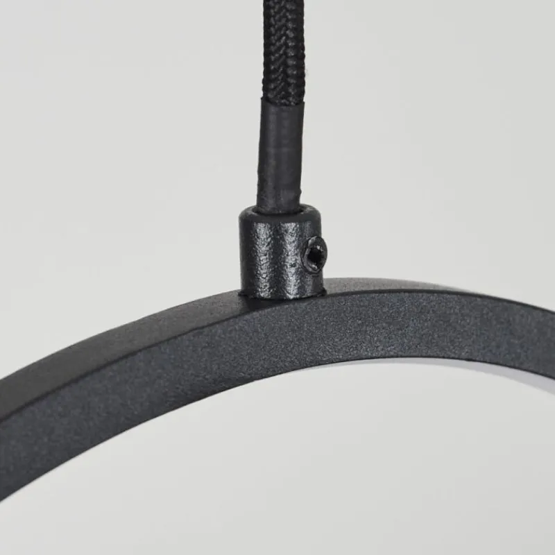 hofstein Suspension Nevogilde LED Noir, 1 lumière* Éclairage Led