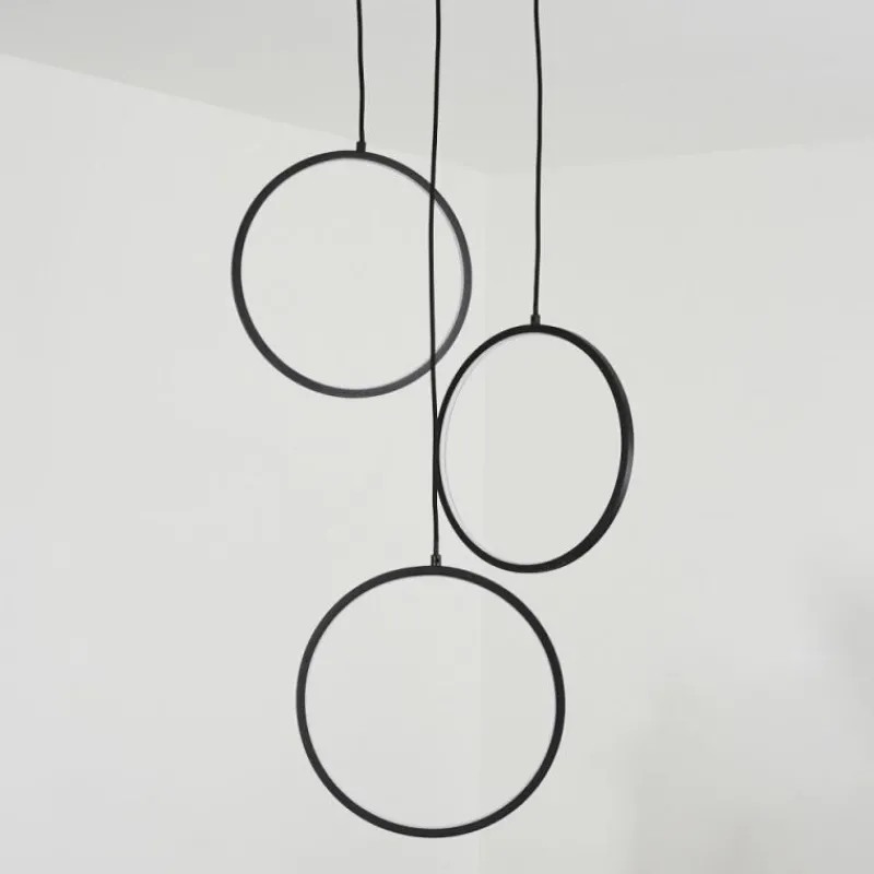 hofstein Suspension Nevogilde LED Noir, 1 lumière* Éclairage Led