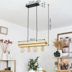 Luminaires Scandinaves-hofstein Suspension Noulens Écru, 4 lumières