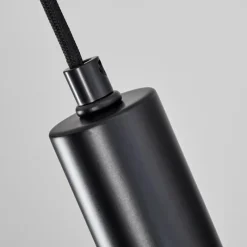 Suspension Verre Fumé-hofstein Suspension Pascal Noir, 3 lumières