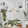 Luminaires Scandinaves-hofstein Suspension Pietranera Blanc, 1 lumière