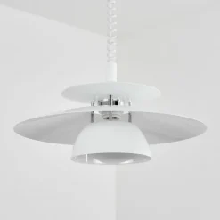 Luminaires Scandinaves-hofstein Suspension Pietranera Blanc, 1 lumière