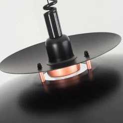 Luminaires Scandinaves-hofstein Suspension Pietranera Noir, 1 lumière