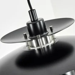 Luminaires Scandinaves-hofstein Suspension Pietranera Noir, 1 lumière