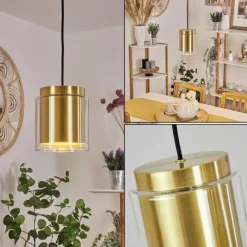 hofstein Suspension Pimeirol Noir, 1 lumière