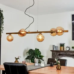 hofstein Suspension Remaisnil Laiton, 6 lumières