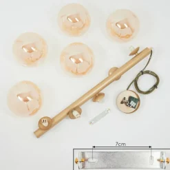 hofstein Suspension Remaisnil Or, 5 lumières