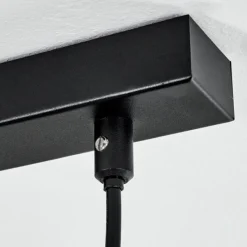 Suspension Verre Fumé-hofstein Suspension Sarniguet Noir, 1 lumière