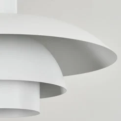 Luminaires Scandinaves-hofstein Suspension Sundet Blanc, 1 lumière