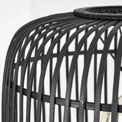 Luminaires Scandinaves-hofstein Suspension Teheran Noir, 1 lumière