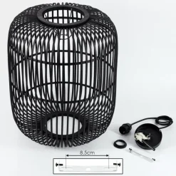 Luminaires Scandinaves-hofstein Suspension Teheran Noir, 1 lumière