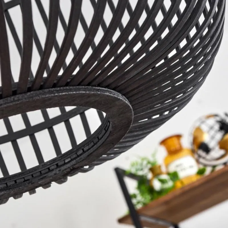 Luminaires Scandinaves-hofstein Suspension Teheran Noir, 1 lumière