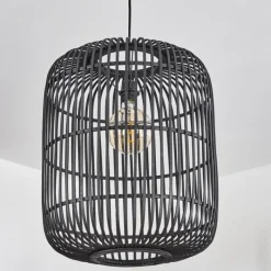 Luminaires Scandinaves-hofstein Suspension Teheran Noir, 1 lumière