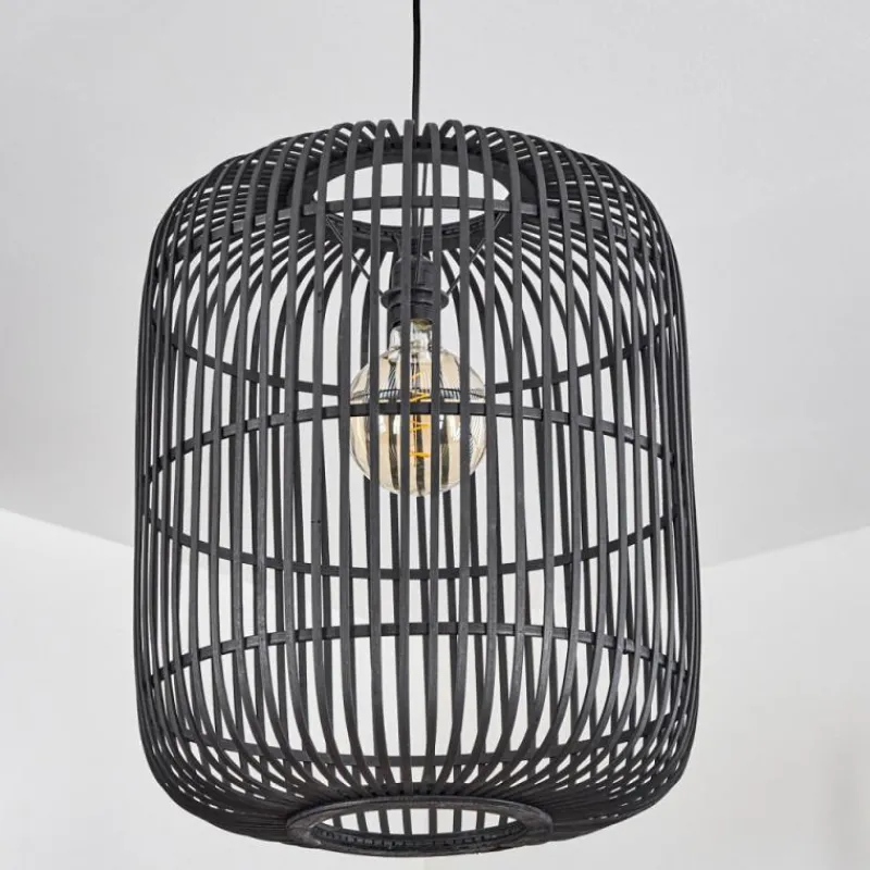 Luminaires Scandinaves-hofstein Suspension Teheran Noir, 1 lumière