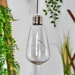 Lampes Vintages & Rétros-hofstein Suspension Tiltil LED Acier inoxydable, 1 lumière