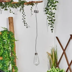 Lampes Vintages & Rétros-hofstein Suspension Tiltil LED Acier inoxydable, 1 lumière