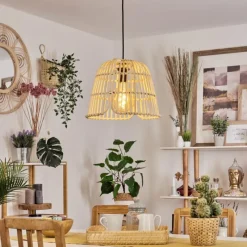 Luminaires Scandinaves-hofstein Suspension Tresminas Noir, 1 lumière