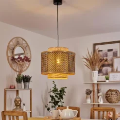 Luminaires Orientaux-hofstein Suspension Tunga Noir, 1 lumière