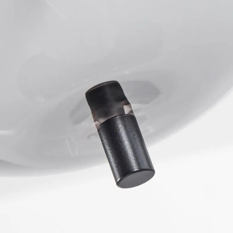 Suspension Verre Fumé-hofstein Suspension Verbania Noir, 5 lumières