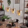 hofstein Suspension - Verre 20 cm Parane Ambre, Clair, 3 lumières
