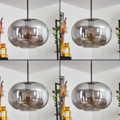 Suspension Verre Fumé-hofstein Suspension - Verre Apedo Fumé, 3 lumières