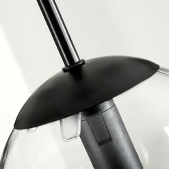 hofstein Suspension - Verre Gastor Clair, 3 lumières