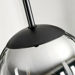 hofstein Suspension - Verre Gastor Fumé, 1 lumière