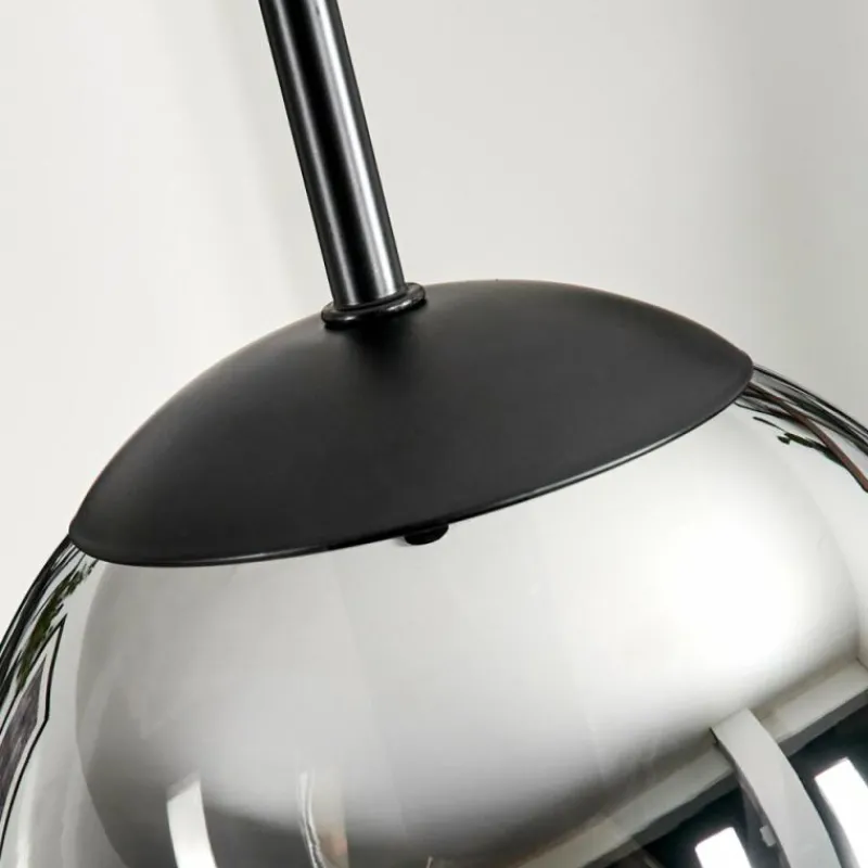 hofstein Suspension - Verre Gastor Fumé, 1 lumière