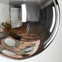 hofstein Suspension - Verre Gastor Fumé, 1 lumière