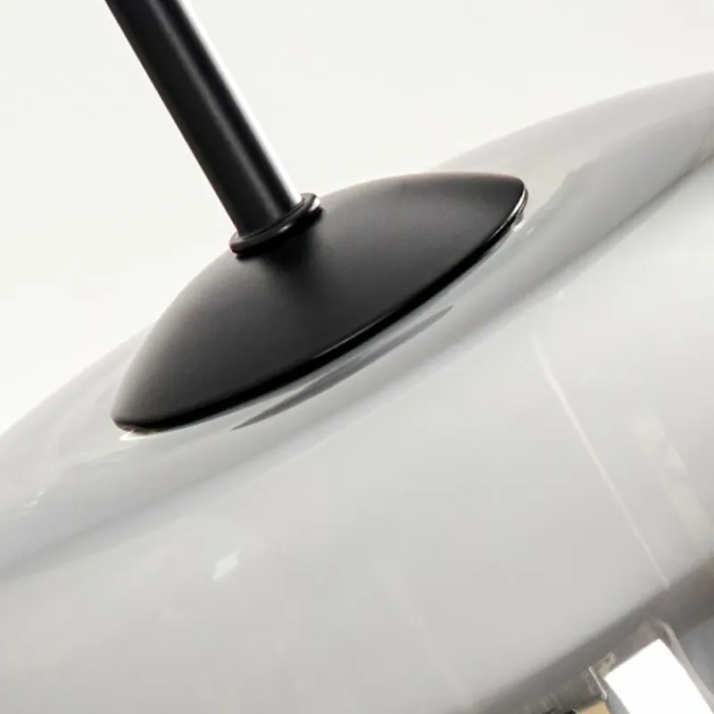 hofstein Suspension - Verre Lauden Chrome, Clair, Fumé, 3 lumières