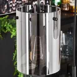 hofstein Suspension - Verre Parane Fumé, 3 lumières