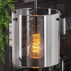 Suspension Verre Fumé-hofstein Suspension - Verre Parane Fumé, 3 lumières