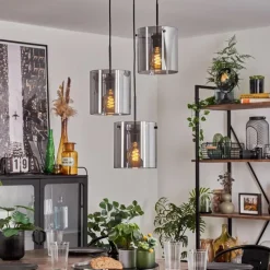 Suspension Verre Fumé-hofstein Suspension - Verre Parane Fumé, 3 lumières