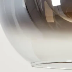 Suspension Verre Fumé-hofstein Suspension Vouhet Brun, Couleur bois, Noir, 1 lumière