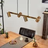Lampes Industrielles-hofstein Suspension Zuoz Vieux laiton, 4 lumières