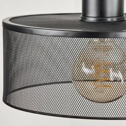 Lampes Vintages & Rétros-hofstein Suspension Adidogome Noir, 1 lumière